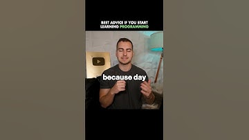 Watch this video if you want to be a programmer.