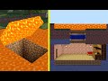 絶対にバレない！？秘密の隠し扉マグマダイブ編！！【マインクラフト】