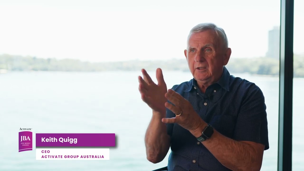 Keith Quigg Interview on Joe Berry Award