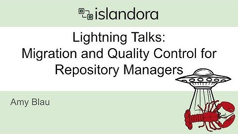 Migration and Quality Control for Repository Managers