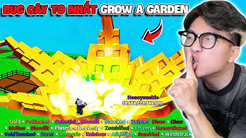 BI HUỲNH TẠO TẤT CẢ MUTATION CHO CÂY HONEY SUCKLE 1200KG PHÁ ĐẢO GROW A GARDEN