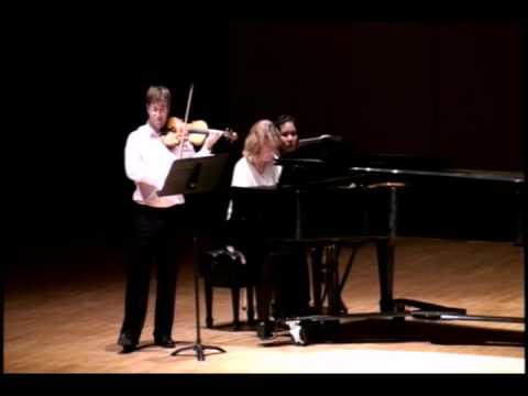 Dvorak: Four Romantic Pieces, 1st mvt www.tomascotik.c...