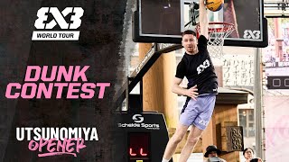Full Dunk Contest | FIBA #3x3WTUtsunomiya | 3x3 Basketball