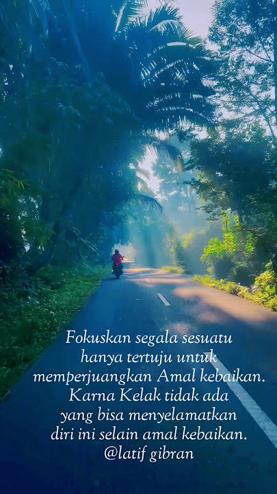 Fokuskan jiwa dan hati nurani kita selalu dalam amal kebaikan #suratmaryam#alquranmerdu#suasanapagi