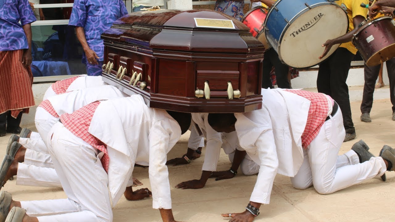 Original coffin dancing Ghana's dancing pallbearers bring funeral joy