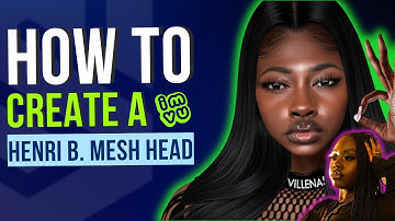IMVU 101 - How To Create a Mesh Head on IMVU - Inspired By: Henri B. Styles