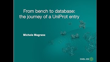 From bench to database  the journey of a UniProt entry