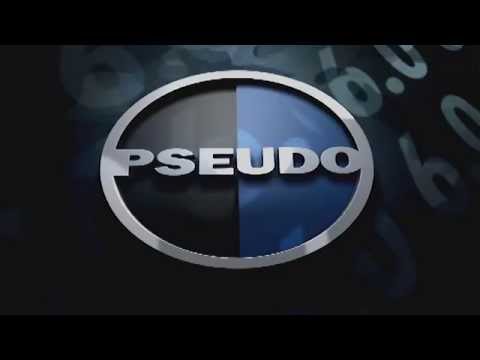 Pseudo Logo In Blue HD