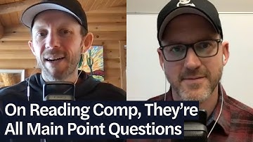 On Reading Comprehension, They