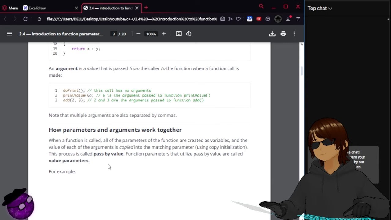 finishing chapter 1 | Learning C++ (Part 3) - YouTube