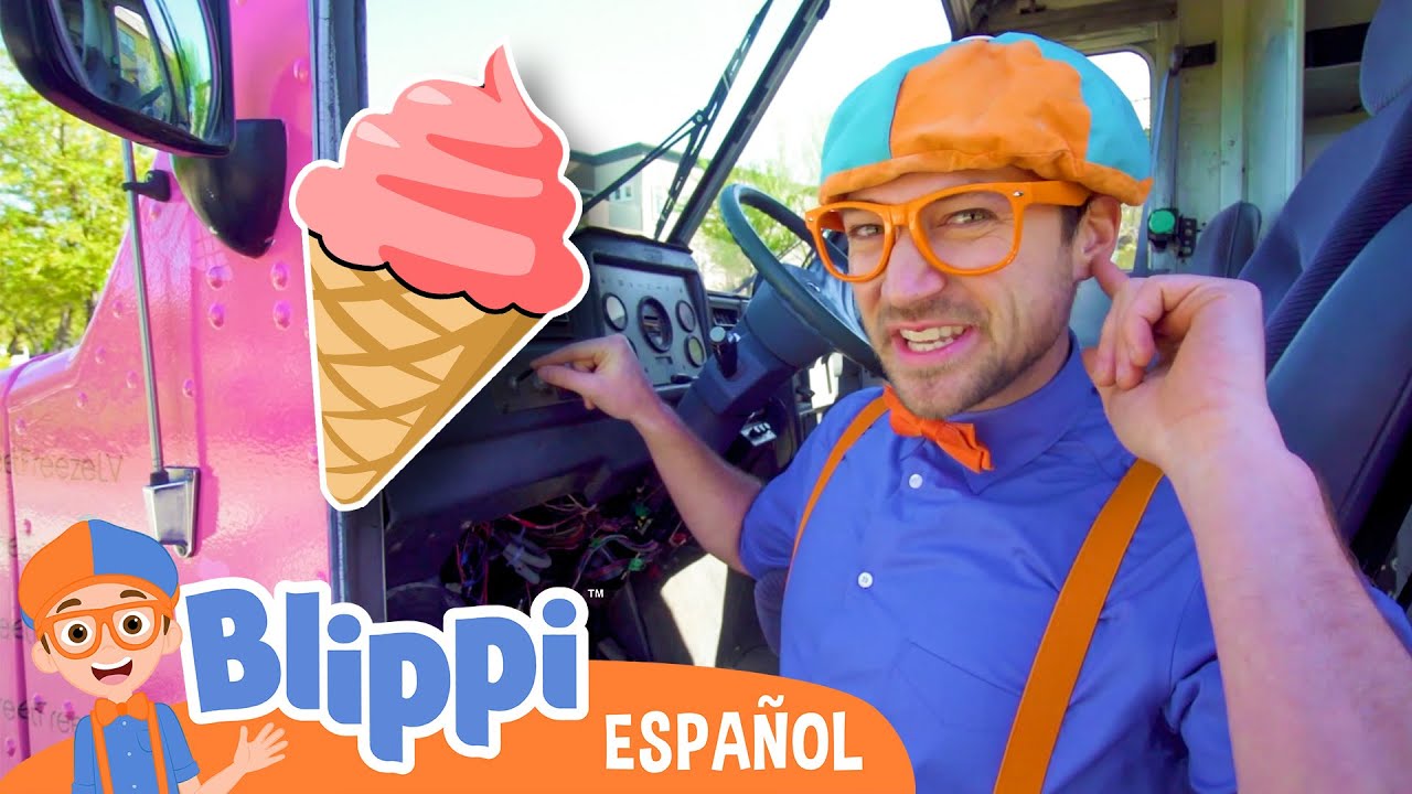 Blippi Visita un Camión de Helados | Aprende con blippi | Videos educativos para niños