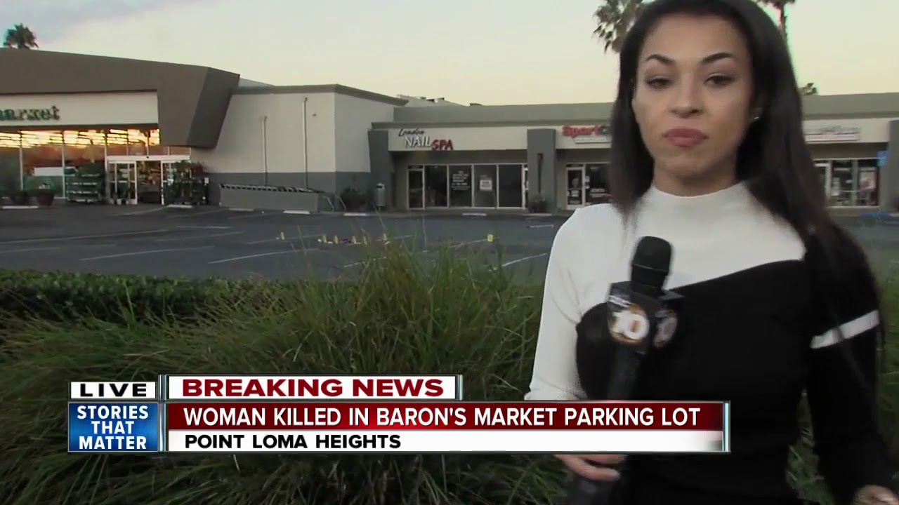 Woman shot to death in shopping center parking lot - YouTube