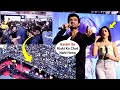 Mall Crowd Create Ruckus &amp; Break Baricade Listening To Vijay Devarakonda Hindi Speech #liger