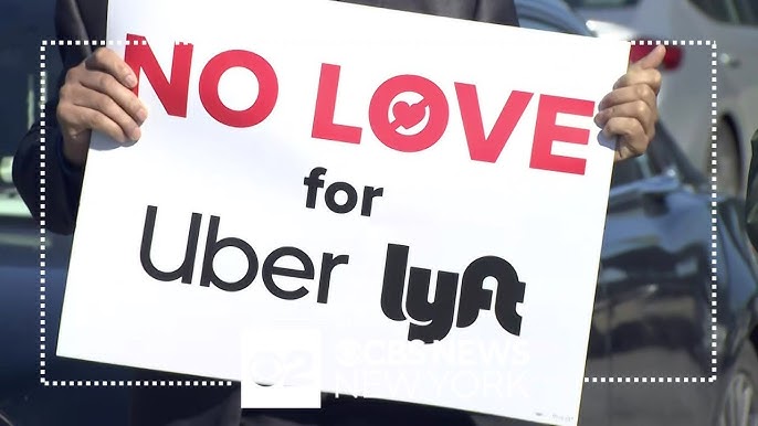 Uber Lyft Drivers At Newark Airport Join Nationwide Valentine S Day Strike