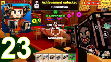 Pixel Gun 3D - Gameplay Walkthrough Part #23 - DEMOLITION Achievement (iOS, Android)