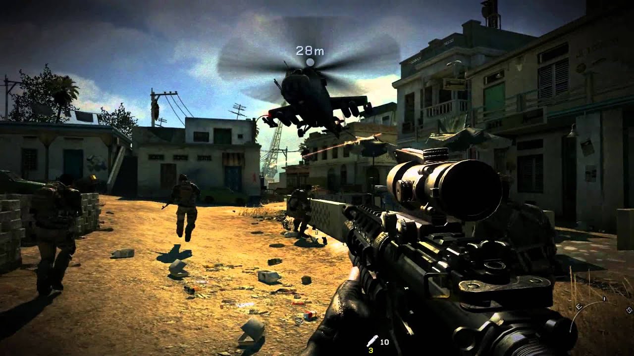 Let's Play Modern Warfare 3 Part #4 by Gloggow - Paris