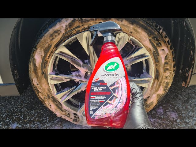 TURTLE WAX WHEEL AND TIRE PREP VS MEGUIARS ULTIMATE ALL WHEEL CLEANER 