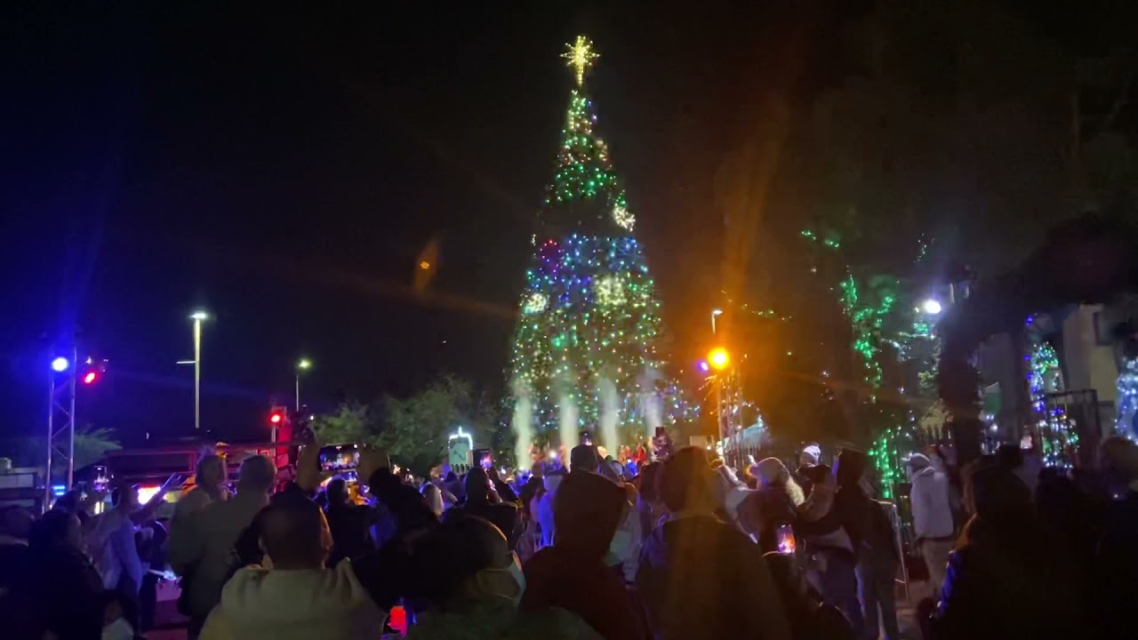 Opportunity Village Christmas Tree lighting 2021 Las Vegas - YouTube