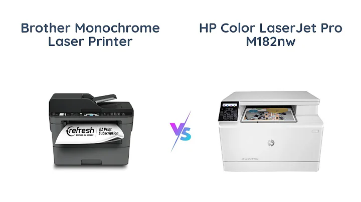 Brother Monochrome vs HP Color Laserjet Pro
