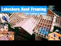 Roof Framing- Cutting and Stacking the Lakeshore Project