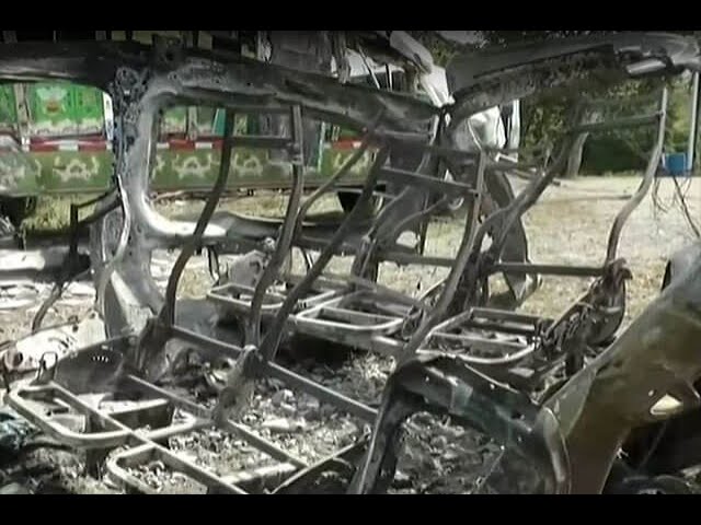 Van que explotó en Rosas, Cauca, venía con 60 kilos de pentolita, según alcalde Van que explotó en Rosas, Cauca, venía con 60 kilos de pentolita, según alcalde