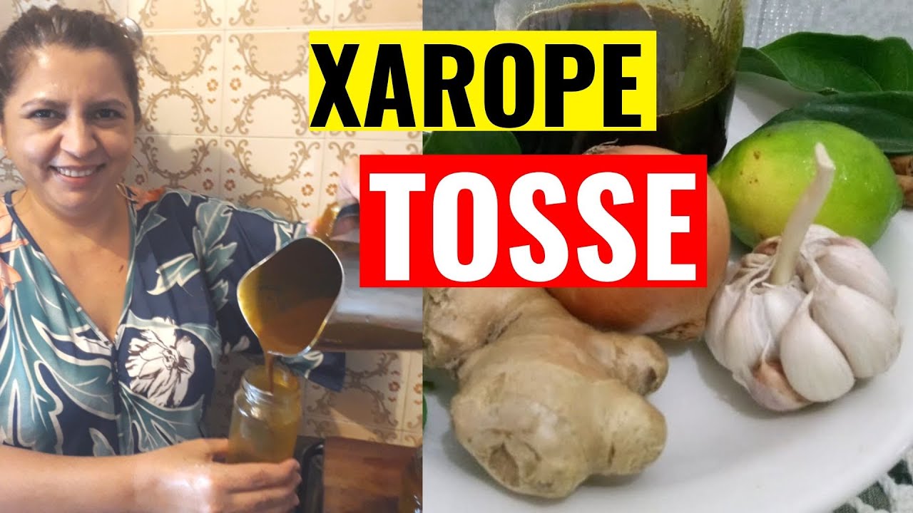 Xarope tosse caseiro com catarro