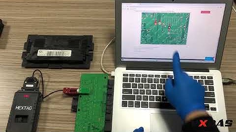 How to use BMW FRM3 repair clip for HexTag HexProg?