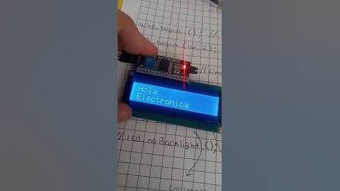 Funcionamiento Pantalla LCD| bm-pc