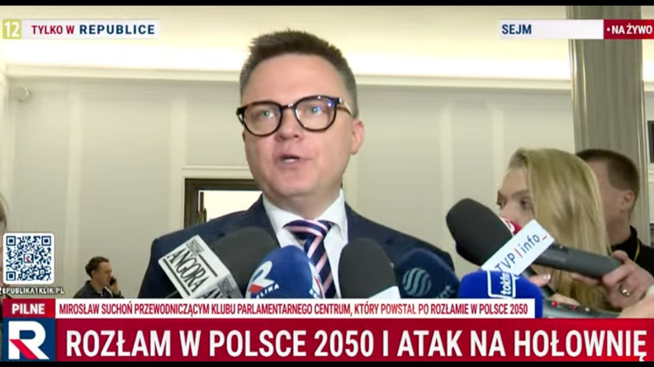 Hołownia: wara od naszych żon i bliskich. Jeżeli nie przestaniecie, to się tym udławcie