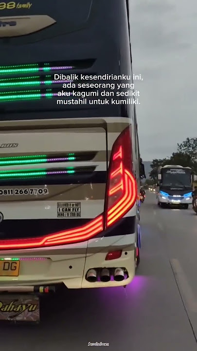 STORY WA BUS KATA-KATA TERBARU || COCOK UNTUK STORY WA🔥 #busindonesia