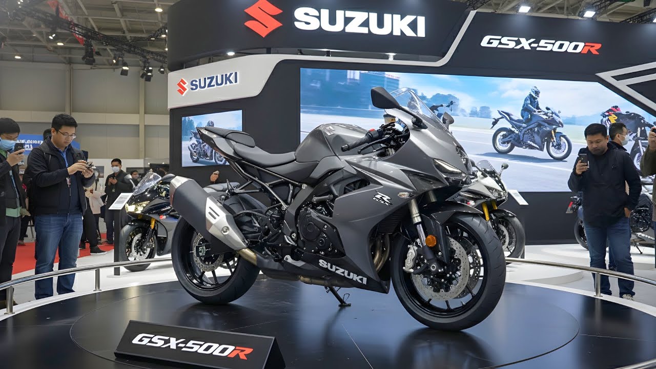 Представлен новый Suzuki GSX-500R 2026 года!! Новый претендент Honda CBR500R Four