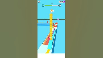 Cube surfer - Gameplay all levels #23 (IOS/Android) #short