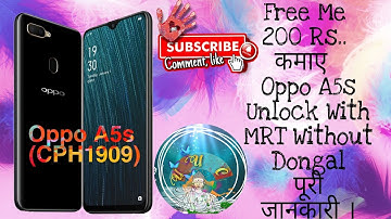 Oppo A5s Pattern Unlock And Frp Remove Code With Crack MRT Tool Easily Unlock Best Method For You ..