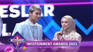 Abang L Bangga Papa Billar U0026 Bunda Lesti Raih Kategori Artis Paling Sosmed  Infotainment Awards