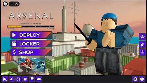 Playing Roblox arsenal, Part 2. Caught a hacker while playing.