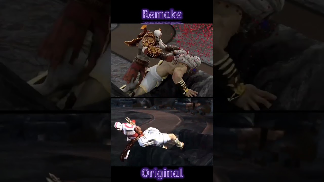 God of war 2 Original and Remake