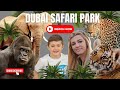 Dubai Safari Park. The real safari open and closed bus tour