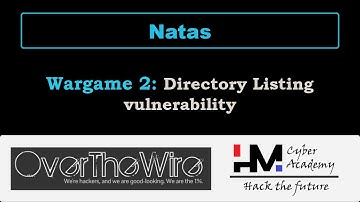 Natas 2 | Directory Listing vulnerability | OverTheWire Wargames