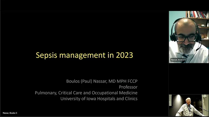 Updates in Sepsis 1/18/23