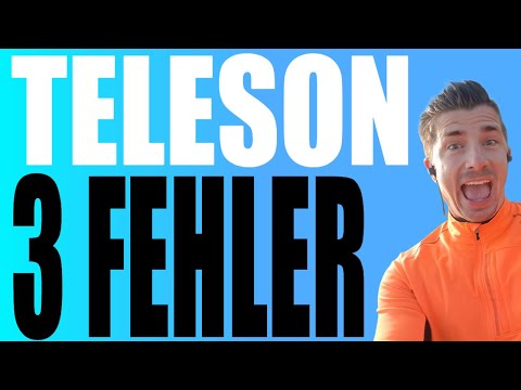 Teleson Erfahrungen - 3 Fehler als Teleson Vertriebspartner
