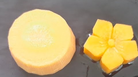 Tỉa Hoa Mai Cà Rốt Siêu Dễ Ai Cũng Làm Được By Mebaohan