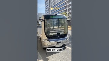 No Driver Needed! - China’s Futuristic Electric AI Bus #shorts