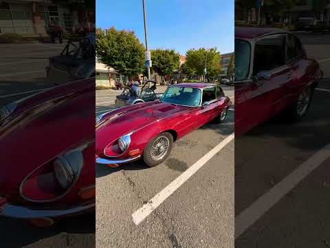 جاكوار ف تايب موديل ١٩٧٥ تصميم بيضاوي غريب جاكوار بينتلي لامبورجيني بوغاتي سيارات اوروبا 