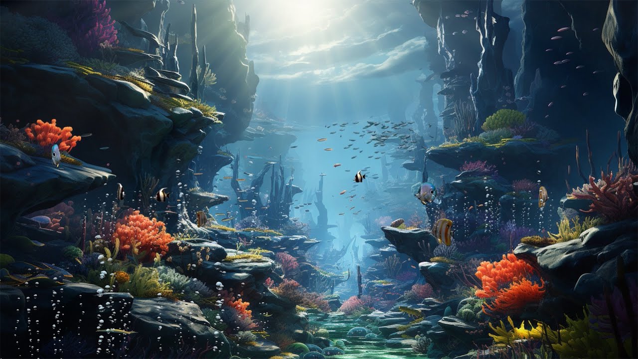 🌿Underwater ambience The sound of Underwater for Deep Sleep, Relaxation and Meditation 10