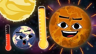 Why is Venus the Hottest Planet in Our Solar System? | Venus' Atmosphere Explained | KLT