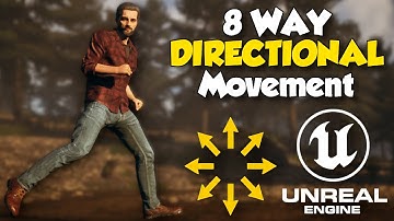 8 Way Directional Movement - Unreal Engine 5 Tutorial