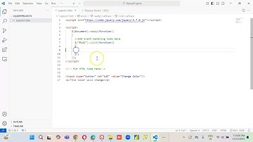 Lesson12-  code to change style element - JQuery 1000 Videos