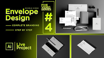 Envelope Design Process on Live Project - Complete Branding Series (Video   #4)
