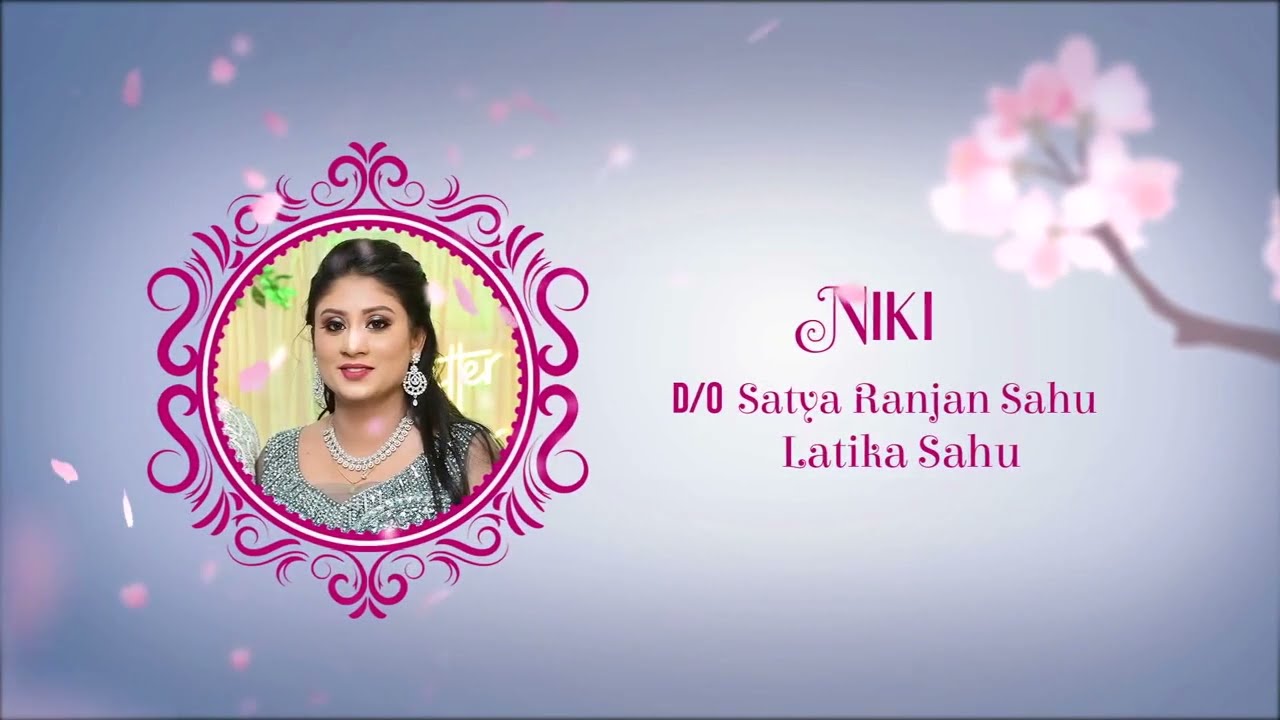 English Wedding invitation video | English Video invitation card | English Wedding PLP | Kinemaster