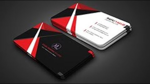 PRINT READY HOW TO CREATE STYLISH BUSINESS CARD IN PHOTOSHOP CS6